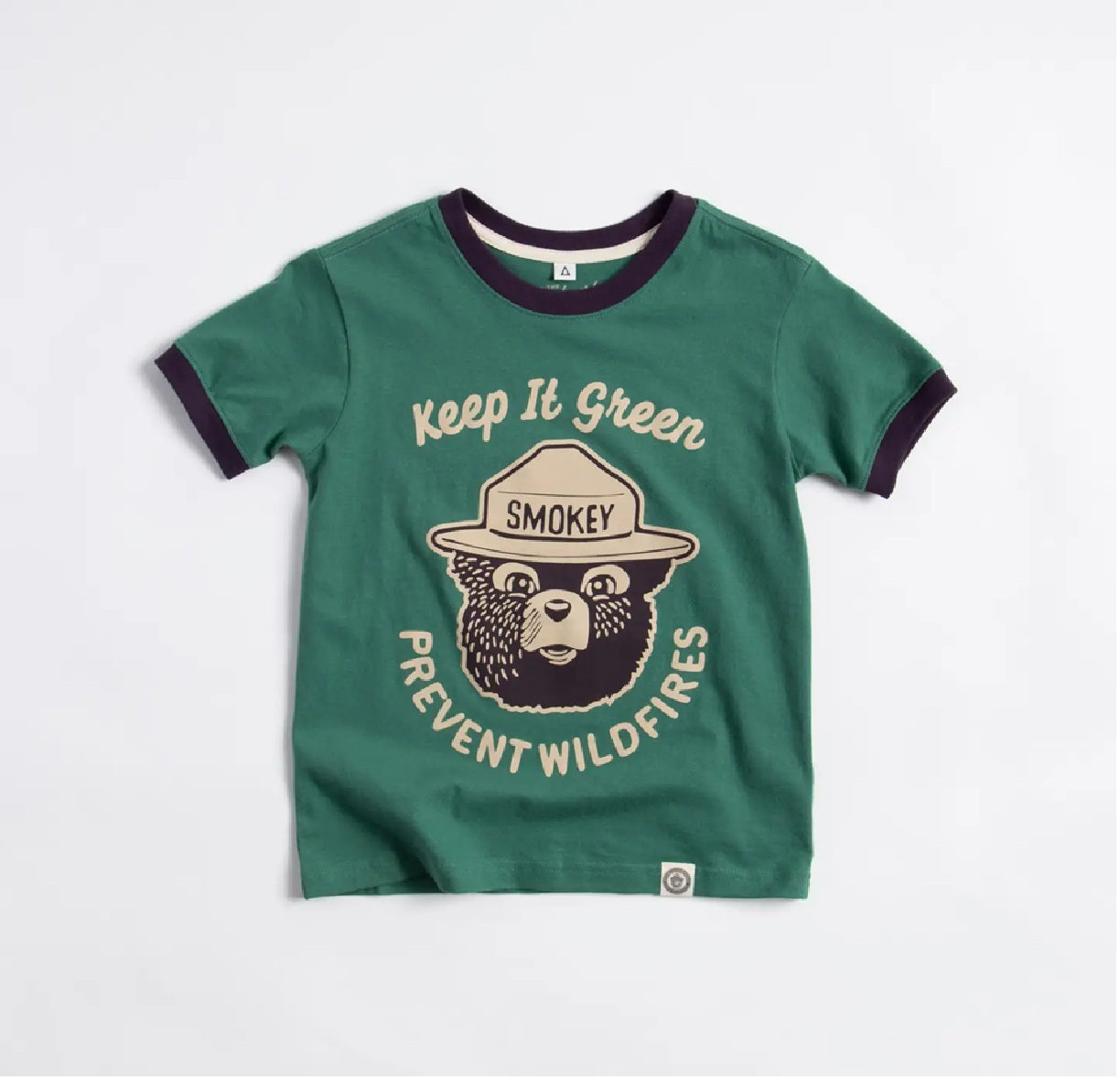 Keep It Green Youth Short Sleeve Ringer Tee