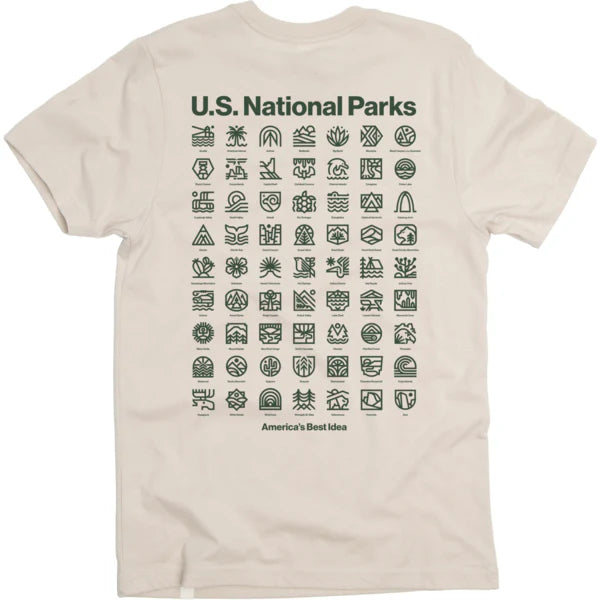 U.S. National Parks Pocket T-Shirt - Unisex