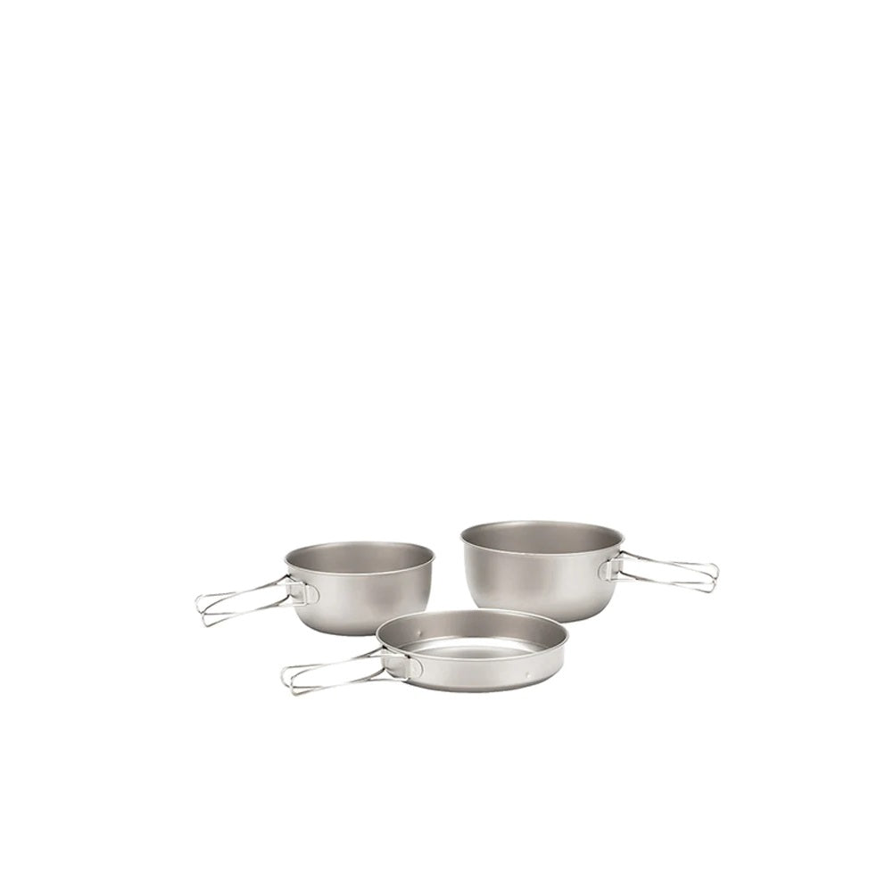 3 Piece Titanium Cookset