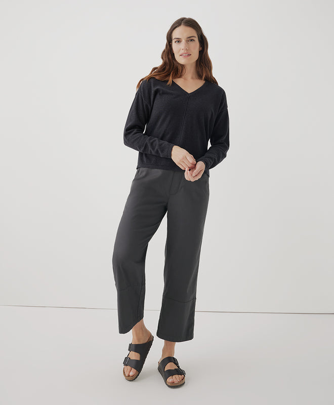 Women's Daily Twill Crop Pant